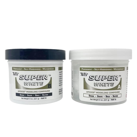 Compuesto para modelar Aves Apoxie Sculpt Super White 454 g