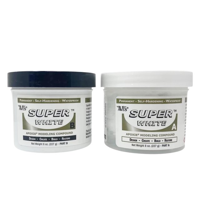 Compuesto para modelar Aves Apoxie Sculpt Super White 454 g