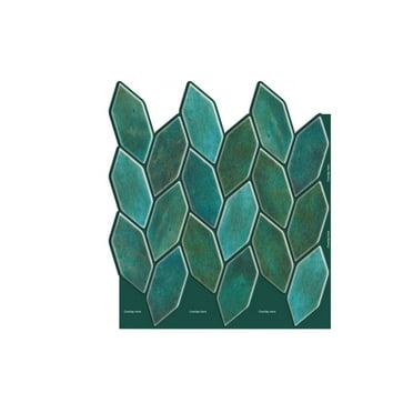 Mosaicowall 10-Sheet Peel and Stick Tile | Premium 3D Kitchen and Bathroom Tile