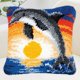 thumbnail image 4 of Kit de punto de cruz bordado DIY moderno, almohadas bordadas, venta al por mayor, Kits de alfombras con gancho de pestillo, patrones para adultos, 4 of 4
