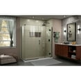 thumbnail image 5 of DreamLine Unidoor-X 63 1/2 in. W x 34 3/8 in. D x 72 in. H Frameless Hinged Shower Enclosure in Satin Black, 5 of 11