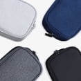thumbnail image 4 of GASTROPOD 2026 New Cable Organizer Bag Secure Electronics Storage Case Handy Tech Organizer Travel Case for Road Trips for Office Home Commute Light Gray, 4 of 5