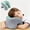 Green, variant on U-Shaped Desk Nap Pillow Memory Foam Office Sleep Cushion, Ergonomic Student Classroom Table Rest Pillow Multi Color Travel Sleeping Support