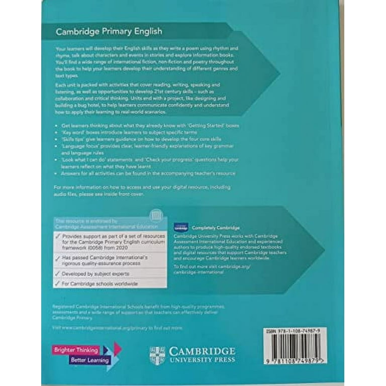 Cambridge Primary English Cambridge Primary English