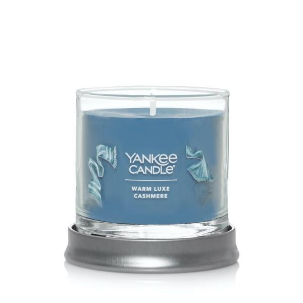 Yankee Candle Small Tumbler Scented Single Wick Jar Candle, Warm Luxe Cashmere, 4.3 oz (Pack of 2)