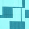 thumbnail image 1 of Ahgly Company Indoor Square Solid Light Blue Modern Area Rugs, 8' Square, 1 of 4