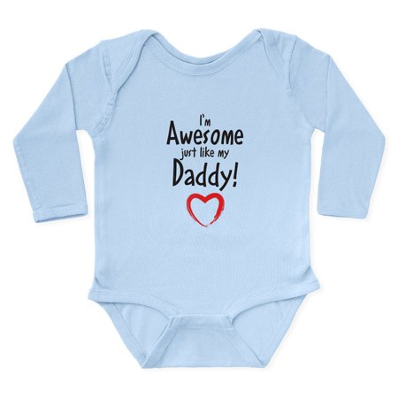 

CafePress - Im Awesome Just Like My Daddy! Body Suit - Long Sleeve Infant Bodysuit