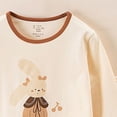 thumbnail image 5 of yboeqw Girls Clothes 2 Piece Crew Neck Long Sleeve Tops and Pants Set Fall Winter Loungewear with Pockets Outfits Set,Size 7-8 Years, 5 of 6