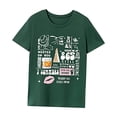 thumbnail image 3 of Camiseta para mujer Strade Fareast Limited verano Suave Ropa Deportiva Cuello Redondo XXL verde, 3 of 7