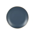 thumbnail image 4 of Gibson Home Hazeltine 16 Piece Plates and Bowls Dishes Stoneware Ceramic Dinnerware Set - Navy Blue, 4 of 11