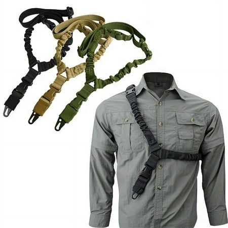 Tactical Two-Point Sling: Adjustable Length, Easy Clip Connection - Perfect for Hunting