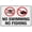 Warning Sign 3, variant on No Through Road Sign 8"x12" - Aluminum Tin Warning for Home Outdoor Garden, Weatherproof Traffic Decor for Road
