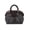 Black, variant on Mini Polka Dot Tote Bag for Women Ruffle Cloth Small Bags Bowtie Slouchy Handbag with Inner Pocket for Travel Work Beach Shopping 7.09*3.15*5.12inch