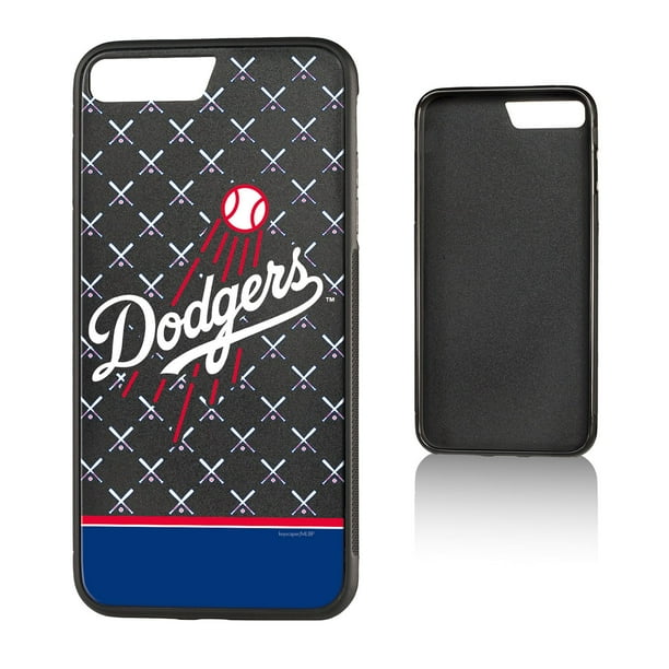 Los Angeles Dodgers iPhone 7 Plus/8 Plus Logo Stripe Bump Case