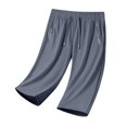thumbnail image 2 of Fengqque Women's Hiking Shorts Quick Dry Lightweigh Water Resistant Athletic Straight-leg Bermuda Shorts Zippered Pocket Dark Gray-A XL(XL), 2 of 7