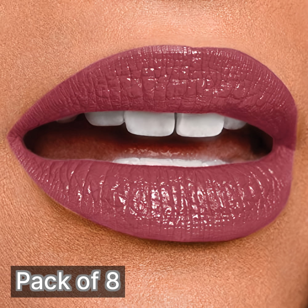 Maybelline Super Stay Lip Color, Perpetual Plum (Pack of 8)