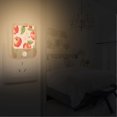 thumbnail image 2 of Yayeee 2-Pack Plug in LED Night Lights with Light Sensors Motion Detectors, White Apple Pattern, 2 of 7