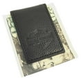 thumbnail image 2 of Harley-Davidson Men's B&S Embossed Leather Magnetic Money Clip MSB8385-BLACK, Harley Davidson, 2 of 2