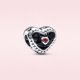 thumbnail image 1 of Disney-abalorio de plata de ley 925 para mujer, dije con forma de corazón, Bella, compatible con pulsera pandora original, joyería, regalo de amor, 1 of 4