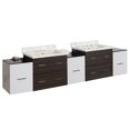 thumbnail image 1 of Imaginations Américaines 90 pouces W Vanity Set Gris, 1 of 1