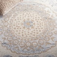 thumbnail image 6 of SAFAVIEH Marquee Clematis Medallion Area Rug, Beige/Grey, 4' x 6', 6 of 8