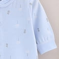 thumbnail image 5 of Gubotare Baby Boy Clothes Winter Toddler Baby Boy Fall Clothes Collared Jumpsuit Romper Long Sleeve One Piece Outfits 0 3 6 9 12 18 24 Months (Sky Blue,9-12 Months), 5 of 7