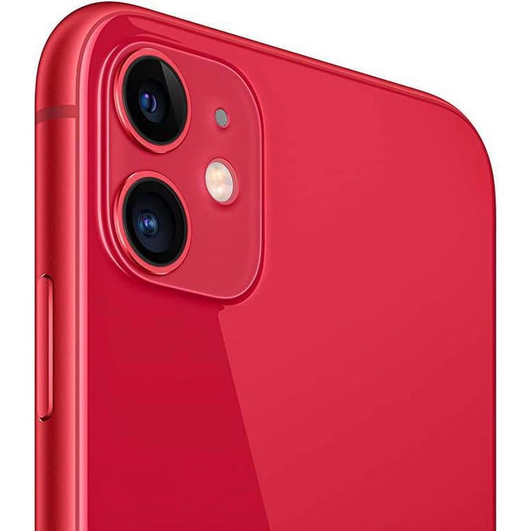 Apple iPhone 11, AT&T Only, 64GB, Red, Refurbished - Walmart.com