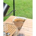 thumbnail image 4 of Taza de filtro de embudo plegable de acero inoxidable para deportes al aire libre, camping, 1 Uds., 4 of 5