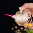 thumbnail image 4 of TOPRenddon Torch Lighter, Cool Lighters, Jet Lighter, Windproof Lighter, Unique Lighter, Trench Lighter, Cute Lighter, Creative Teapot Shape Decoration Lighter, Birthday, Candle, Gift for Men, 4 of 5