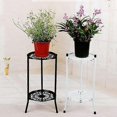thumbnail image 5 of Two-Layer Elegant Metal Plant Stand Shelf Potted Plant Holder Modern Tall Plant Pot Stands for Indoo, 5 of 5