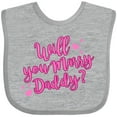 thumbnail image 3 of Inktastic Will You Marry Daddy Boys or Girls Baby Bib, 3 of 4