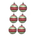 thumbnail image 2 of Miwamany Christmas Ball Ornaments 6 Pack, 6cm Large Glitter Christmas Tree Balls Shatterproof, Hanging Baubles for Xmas Tree Holiday Party Home Decor, Christmas Decorations Indoor, 2 of 7