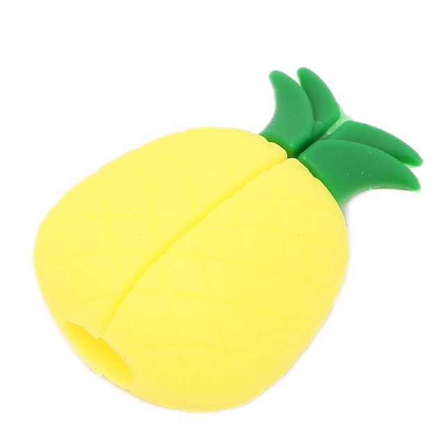Protecteur de Ligne de Données Fruit Mignon, Économiseurs de Câble de Charge Fruit pour Téléphone Cellulaire et Tablette, Lignes de Données