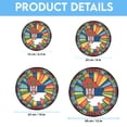 thumbnail image 6 of Serbia Travel Decor Suncatcher Stained Glass Window Hanging, Gift for Traveller, Collection of Country Travel Souvenirs for Family and Friends, Serbia Map and Flag Décor, 6 of 6