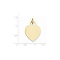 thumbnail image 3 of 14k Heart Disc Charm, 3 of 3