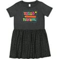 thumbnail image 3 of Inktastic Hello Preschool 1st Day of School Girls Toddler Dress, 3 of 5