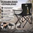 thumbnail image 3 of 3 Sillas Plegables De Playa, Campamento Y Exteriores. negro, 3 of 9