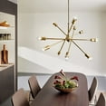 thumbnail image 4 of Sputnik Style 47" Wide White Finish Modern Chandelier by Kichler, 4 of 8