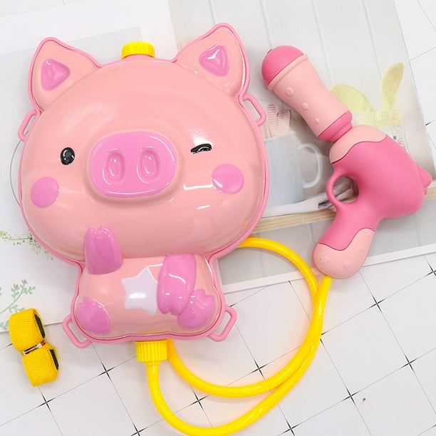 Juguetes portátiles Pistolas de chorro con tanque de gran capacidad y correas ajustables para el verano al aire libre Juego de piscina Playa Deportes Baño Jugar Juguetes Regalo