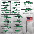 thumbnail image 2 of Juego de figuras de soldados de juguete y armas militares MaozyHomie, 44 unidades, 2 of 7