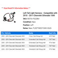 thumbnail image 2 of Left Tail Light Harness - Compatible with 2010 - 2011 Chevy Silverado 1500, 2 of 2