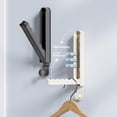 thumbnail image 4 of Over The Door Hanger Folding Clothes Drying Rack Folding Hanging Coat Rack For Indoor Laundry Room Compact Small Foldable Portable Clothing Hanger Hook, 4 of 5