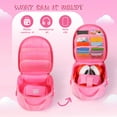 thumbnail image 6 of Yiaieng Carrying Case Compatible with Yoto Mini (2024 Edition), Audio Music Player Pouch Carrier with Shoulder Strap, Back Pocket for Cards, Accessory (Pink), 6 of 8