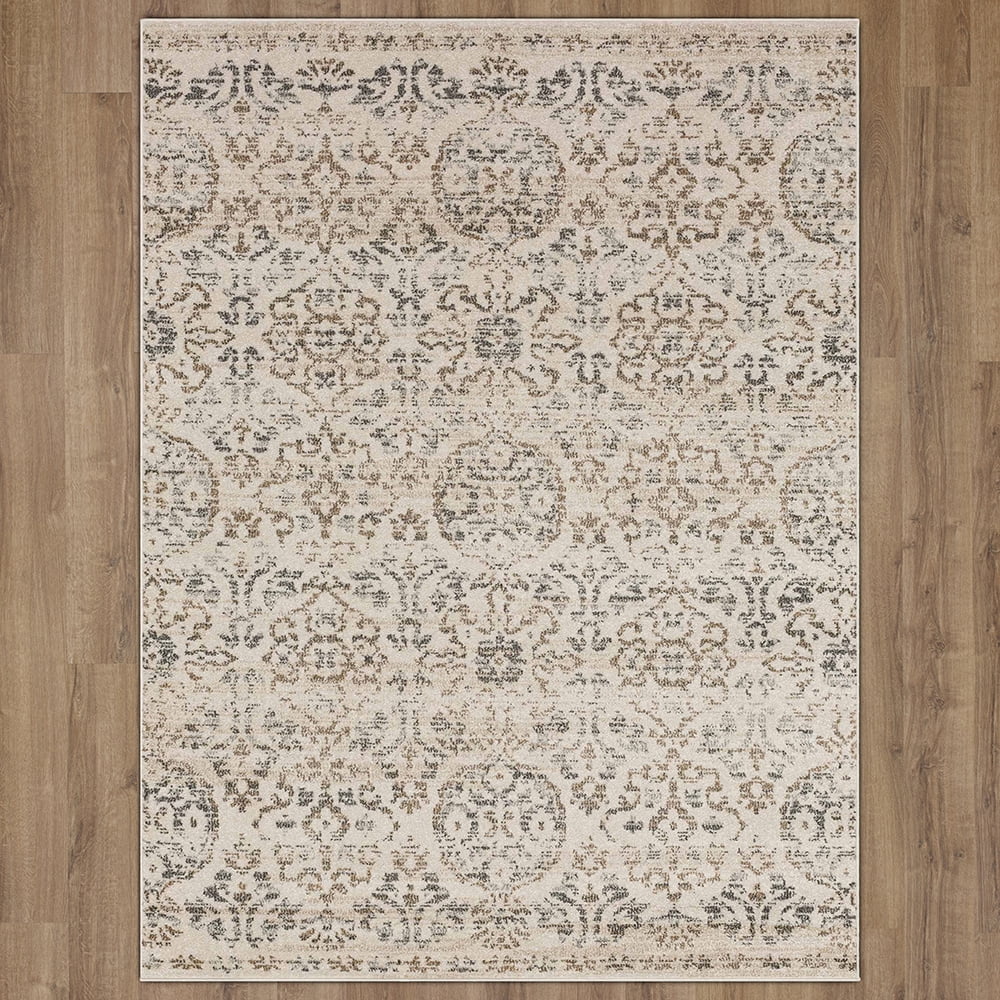 Mohawk Home Keane Indoor Ornamental Area Rug, Grey, 3'3" x 5'