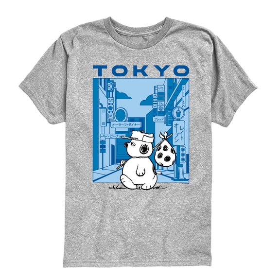 Peanuts - Olaf Tokyo Street Short Sleeve Graphic T-Shirt