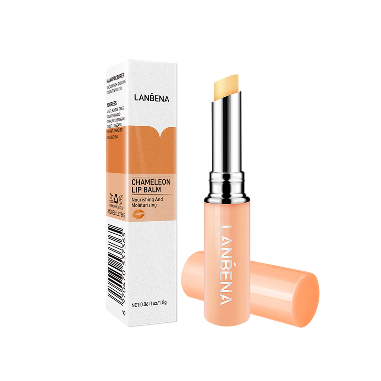 Natural Rose Moisturizing Lip Balm Hyaluronic Acid Lip Care Nourishing