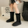 thumbnail image 4 of Women's Mid Calf Boots -  Winter Snow Boots with Cozy Fur Lining & Warm anti-slip Boots, 4 of 8