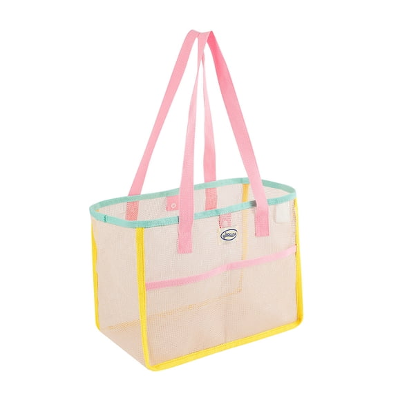 COOLHOOD Oversized Mesh Beach Bag Lightweight Breathable Design Shoulder Bag Quick Dry Handbag For Pool Travel Gym Accessories
