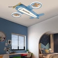 thumbnail image 7 of Wildnix Airplane-Shaped Ceiling Light with Remote Control, LED Light Source, Adjustable Brightness, and Multiple Dimming Effects for Kids Room, 7 of 7