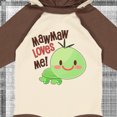 thumbnail image 4 of Inktastic Mawmaw Loves Me Cute Turtle Boys or Girls Long Sleeve Baby Bodysuit, 4 of 5